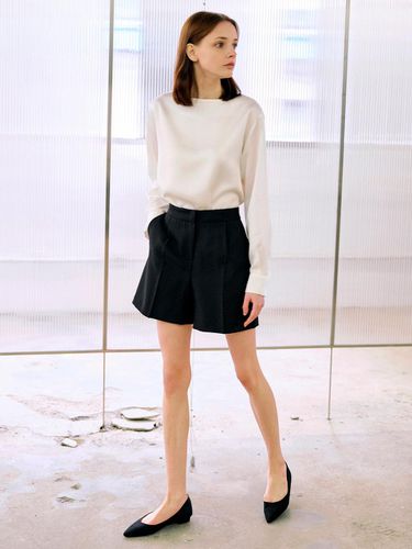 ANNE] Mid-thigh Length Short Slacks - LANG5 - Modalova