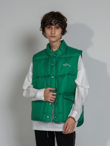 WAS DOWN VEST & MINIBAG_GREEN - ellonarc - Modalova