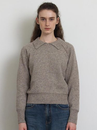 Woman] Nef Round Collar Sweater () - KNITLY - Modalova