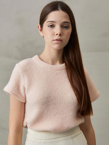 ILA] BOUCLE T - SHIRT - LIGHT PINK - LANG5 - Modalova