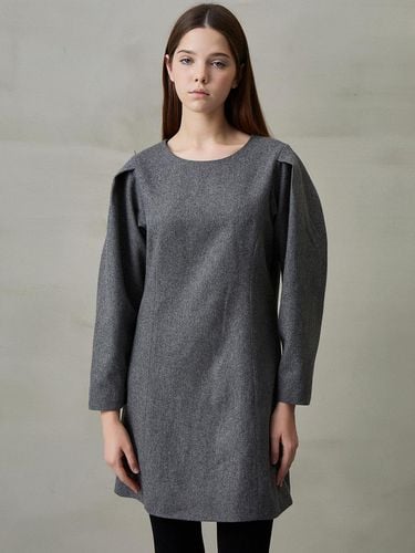 LORREN] WOOL PUFF DRESS - LANG5 - Modalova