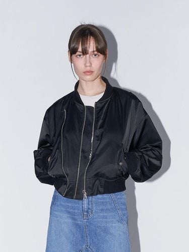 Two-Way Bomber Jumper_Black - ellonarc - Modalova