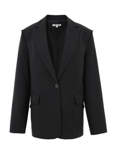 MESH JACKET IN (Overfit Single Blazer) - PLASMA SPHERE - Modalova