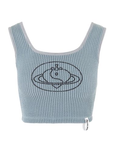 SPACE TOP IN (Crop Knit Sleeveless) - PLASMA SPHERE - Modalova