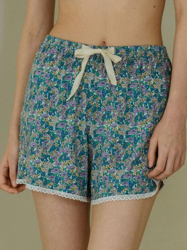 Delphinium Modal Shorts - Blue - Frenchie L - Modalova