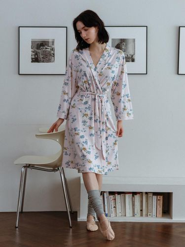 Micromodal Lilac Robe - Frenchie L - Modalova