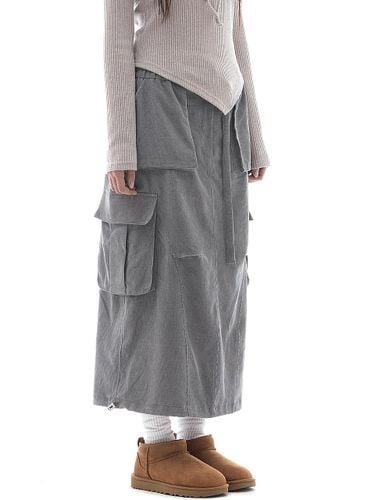 TANK SKIRT IN (Corduroy Cargo Skirt) - PLASMA SPHERE - Modalova