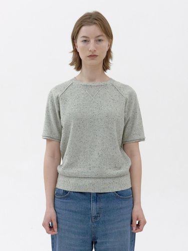 Women] Nep Knit Half Sweatshirt () - KNITLY - Modalova