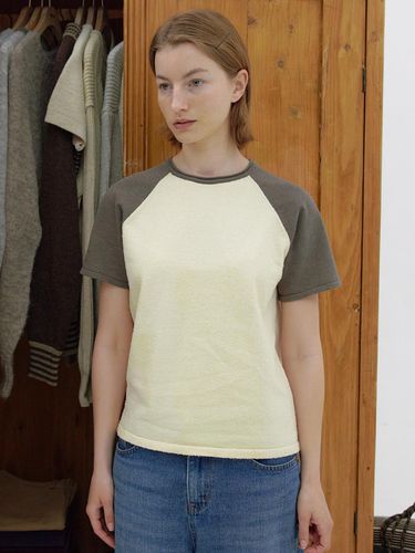 Women] Tail Raglan Knit T-shirt (/) - KNITLY - Modalova