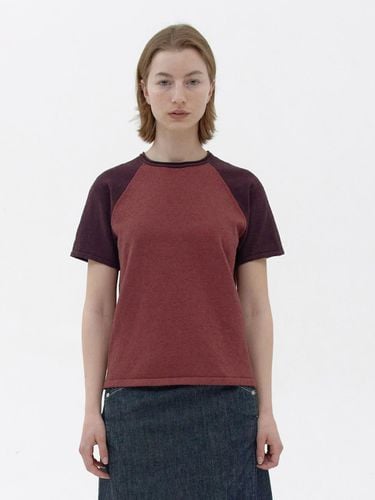 Women] Tail Raglan Knit T Shirt () - KNITLY - Modalova