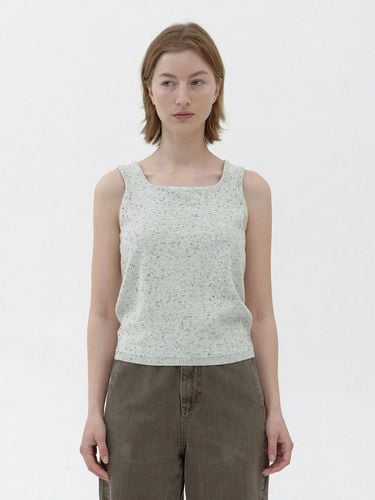 Nep Sleeveless Knit Top - KNITLY - Modalova