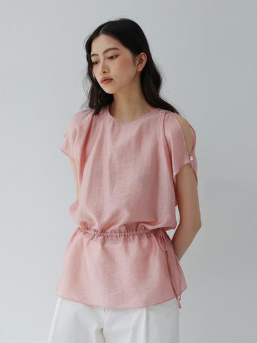 Raglan string blouse_pink - BAIE OUD - Modalova