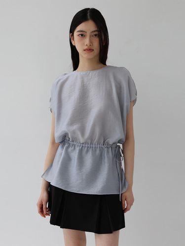 Raglan string blouse_sky blue - BAIE OUD - Modalova