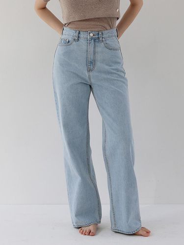 Light blue wide jeans_light blue - BAIE OUD - Modalova