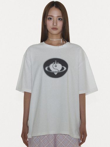 MISTY T SHIRT IN (Oversized-fit printed T-sh - PLASMA SPHERE - Modalova