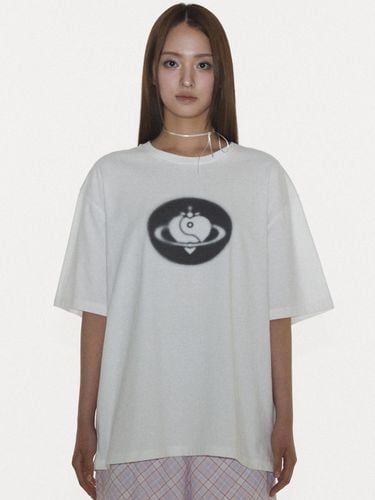 MISTY T SHIRT IN (Oversized-fit printed T-shirt) - PLASMA SPHERE - Modalova