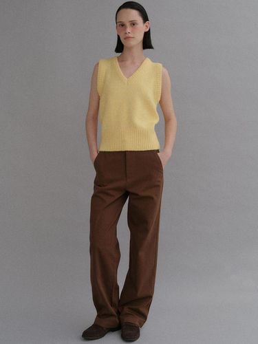 Straight cotton pants - BAIE OUD - Modalova