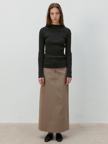 Waistband Maxi Skirt [Mocha] - RRACE - Modalova