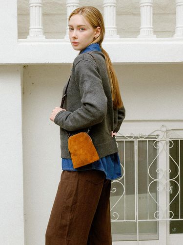 Little pudding bag [suede brown] - omnipotent - Modalova