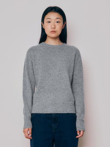 Women] Super Fine Wool Melange Wholegarment Knit - KNITLY - Modalova