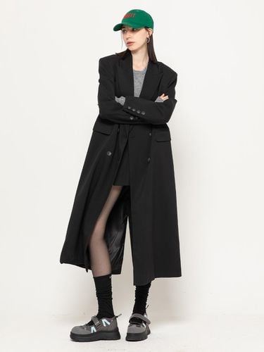 RELAXED FIT DOUBLE LONG JACKET - MORELIKEIT - Modalova