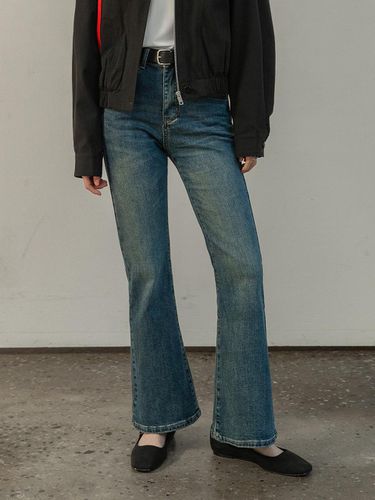 VINTAGE WASHED BOOTCUT JEANS - NONANDNON - Modalova