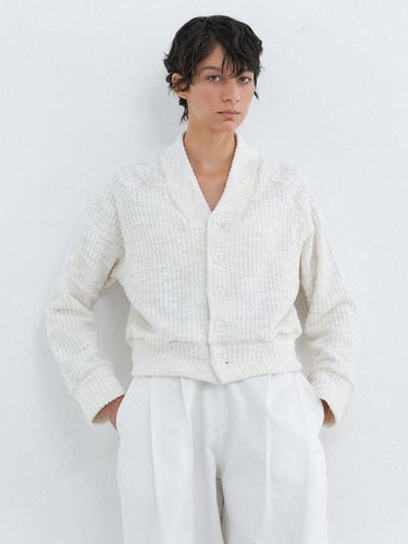 BOKASHI BOUCLE CARDIGAN (CREAM) - KOBKINO - Modalova