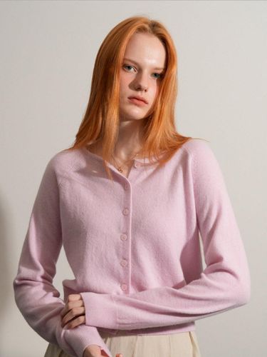 Wool 100 % Round Knit Cardigan () - VLETI - Modalova