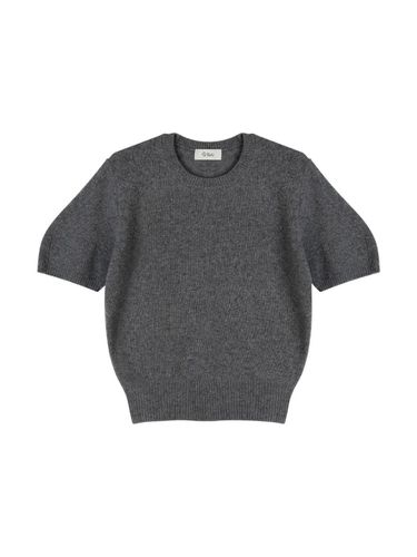 Wool 100 % Round Half Knit (Gray) - VLETI - Modalova