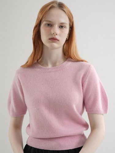 Wool 100 % Round Half Knit (Pink) - VLETI - Modalova