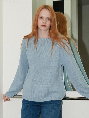 Boat Neck Basic Knit (Sora) - VLETI - Modalova