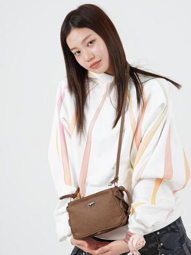 Enoki Mini Bag (Suede Brown) - muwm - Modalova