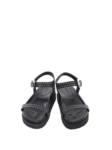 Black Stud Strap Sandals _4cm - SHOE BY CHOI - Modalova