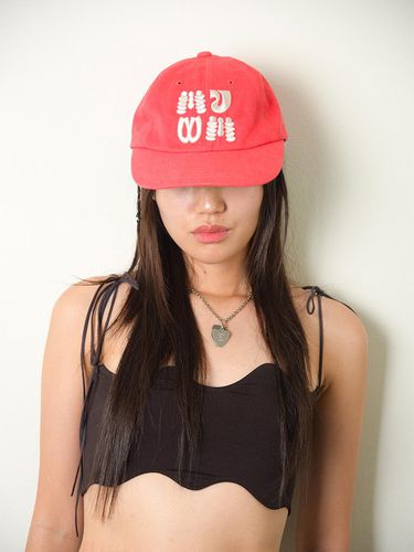 Washed Goofy Cap (Red) - muwm - Modalova