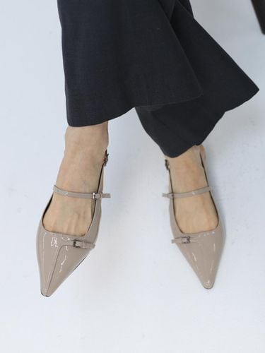 Sun slingback shoes_24523_beige - MOL:pin - Modalova