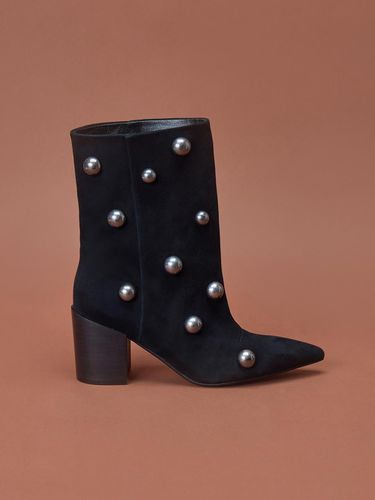 Jang Yunju's PICK] Stud ankle boots () - DG3 - SUECOMMA BONNIE - Modalova