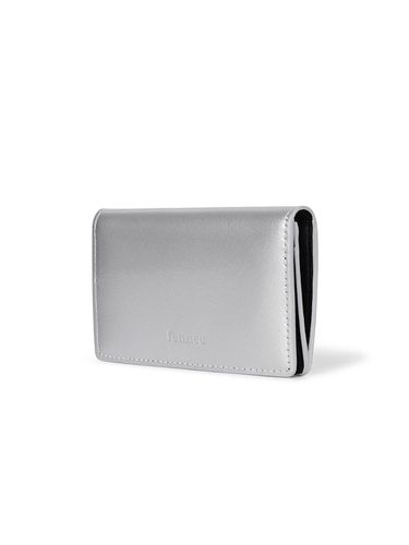 LACQUER CARD POCKET - MATT SILVER - FENNEC - Modalova