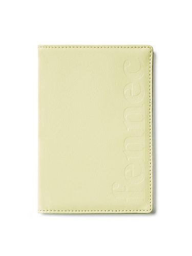 CRINKLE PASSPORT CASE - Yellow - FENNEC - Modalova