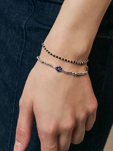 Sv925] crystal flowers bracelet - Hei - Modalova