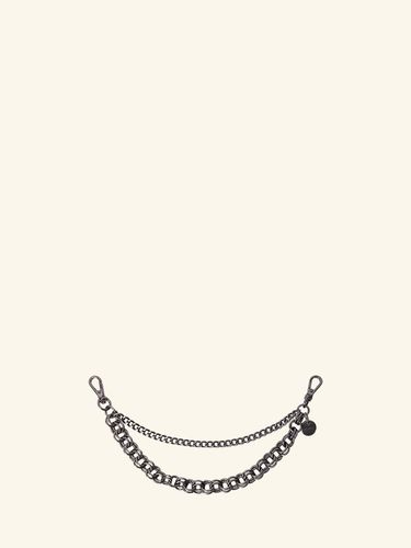 Double Chain Strap OBFPAC21_BLACK SILVER - ORYANY - Modalova