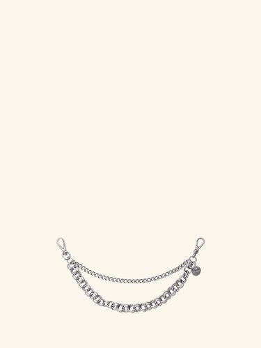 Double Chain Strap OBFPAC21_SILVER - ORYANY - Modalova