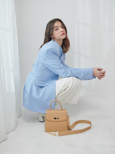 MIO Bag (Beige) Mini tote bag - MINE`VIE - Modalova