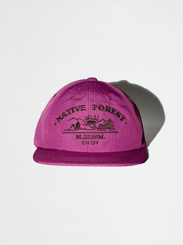 NATIVE FOREST NYLON BALL CAP - PINK - Enor - Modalova