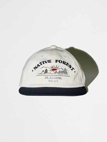 NATIVE FOREST BALL CAP - / NAVY - Enor - Modalova