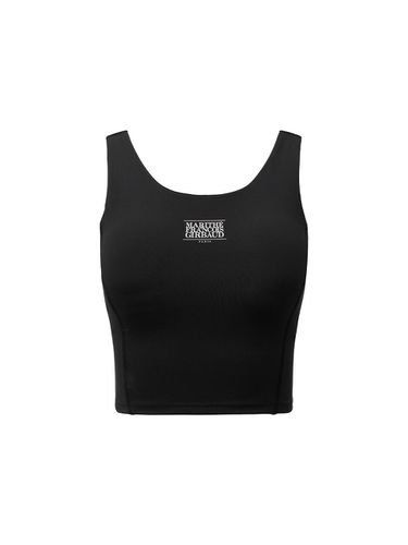 MOUVEMENT W CLASSIC LOGO BRA TANK black - MARITHE MOUVEMENT - Modalova