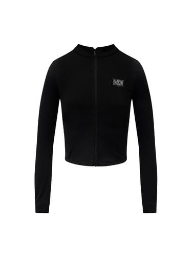 MOUVEMENT W SLIM ZIP - UP JACKET black - MARITHE MOUVEMENT - Modalova