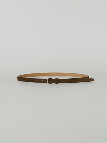 Suede belt (brown) - MOIA - Modalova