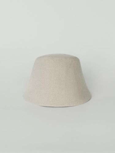 Reversible bucket hat (ivory) - MOIA - Modalova