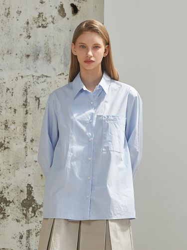 ANC COTTON SHIRT_BLUE - ANOETIC - Modalova