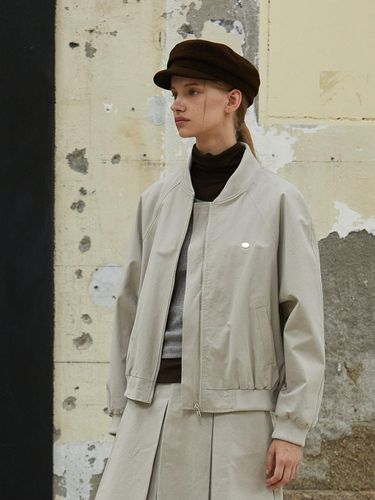 CHARMING BLOUSON_LIGHT GREY - ANOETIC - Modalova